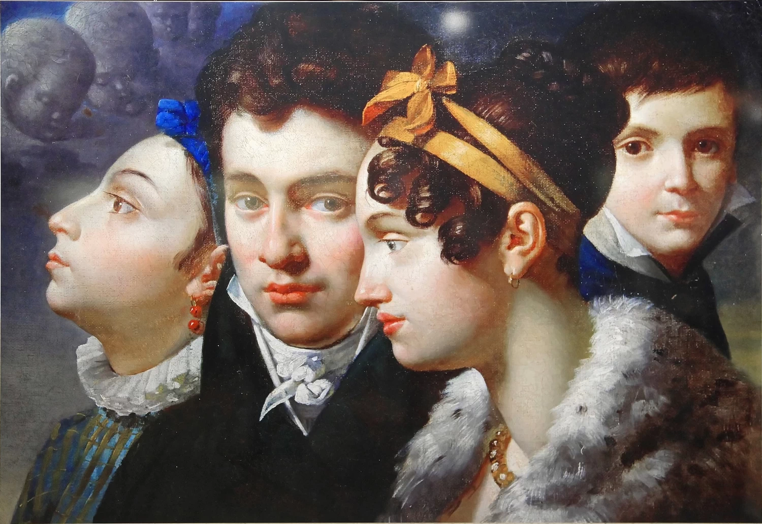Ritratto di famiglia di Merry - Joseph Blondel